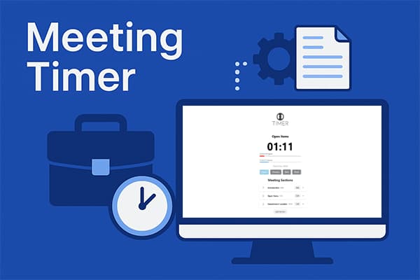 Meeting Timer App